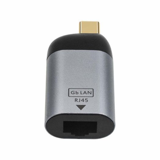 USB-C Compact External Gigabit (1000Mbps) Ethernet/Network Card Adapter Gold-Plated/Aluminum-Alloy Adapter (Brand New/Warranty)