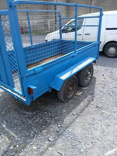 trailer with mesh sides 8x4 multipurpose trailer