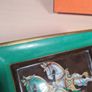 Vintage Hermes Paris Porcelain Cigar Ashtray Cheval D Orient Horses Made In France Image 10