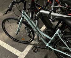 Hybrid Bike With Low Frame Mint - 120 Series