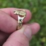 9ct Yellow Gold Claddagh Ring Image 6