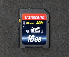 16GB Transcend SD Card Class 10 SDHC UHS-I Cameras DSLR Photography Video Memory