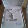 ladies silver chain and pendant Image 10
