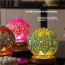 Morocco Night Lamp Glass Mosaic Image 3