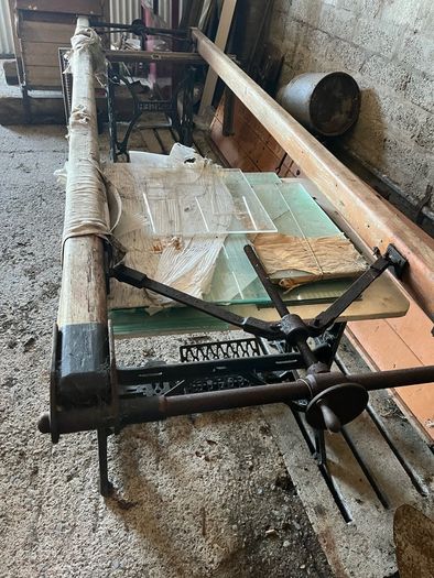 Rare antique Quilt table top stretcher.
