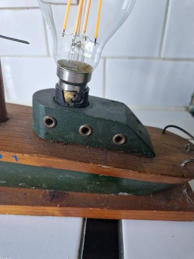 Asgard 1 Irish Mid Century period Vintage lamp model of  Asgard 1 wooden lamp
