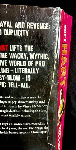 Hitman by Bret Hart - Large Paperback