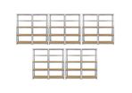 10 Bays Of Heavy Duty Shelving Shelves Racking | 180 x 90 x 40cm Garage Shed Home