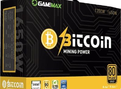 GameMax GM-1350W (1350 Watt) 80+ Gold Mining PSU/ Power Supply