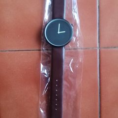 New watch with leather strap