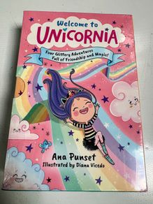 Unicornia boxed set (4 books) - brand new