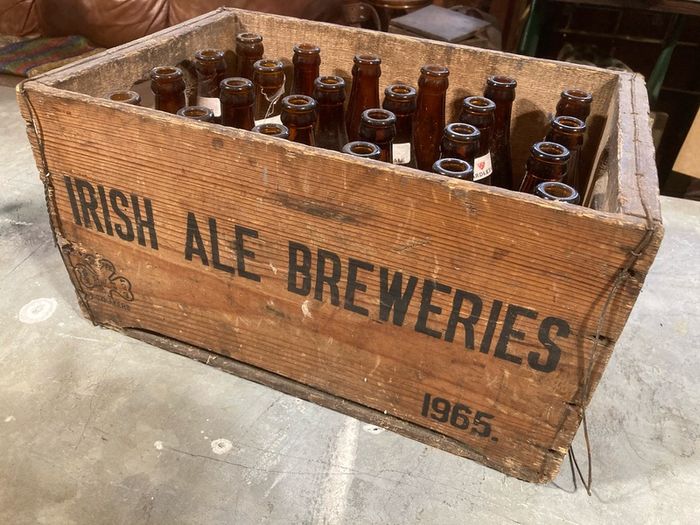 Old 1965 Beer Crate