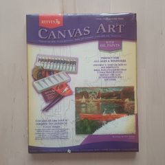 Reeves Canvas Art Oil Paint Set NEW