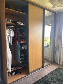 Large fitted wardrobe