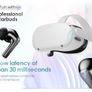 EasySMX Wireless Gaming Earbuds for PC VR PS4 PS5 Switch Mobile Steam Deck - 2.4G Dongle Wireless & Bluetooth - 30ms Low Latency - Headphones with Built-in Microphone Image 6
