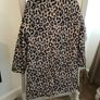 BNWT Fab Animal Print Coat size 10 Image 2