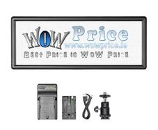 Neewer 144 pcs Dimmable Bi-color LED Video Light Kit with LCD Display