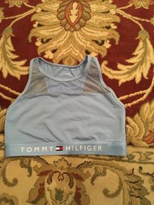 Tommy Hilfiger Cotton Top, size-Small, (would fit size-8)