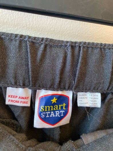 Lidl grey trousers (new) age 7-8