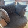 Sofa, Swivel chair and footstool Image 6