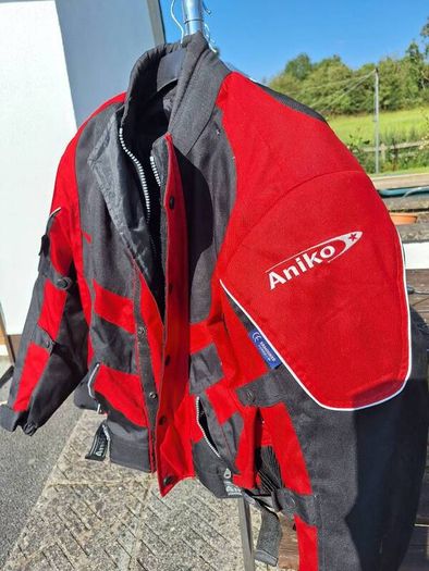 Aniko armoured motorcycle jacket.