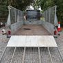 12x6 Ifor Williams Plant Trailer c/w high mesh Image 7