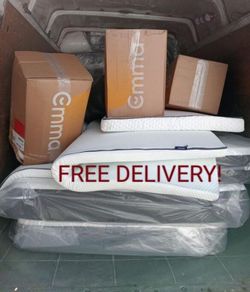 Brand New Full Foam Genuin Emma. Mattresses. Hybrid Pocket Sprung Mattresses Available too. 3ft, 4FT, 4FT6, 5FT AND 6FT SIZES AVAILABLE