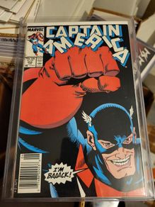 Captain America #354 - 1st Us Agent (rare Newsstand Variant)