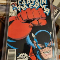 Captain America #354 - 1st Us Agent (rare Newsstand Variant)