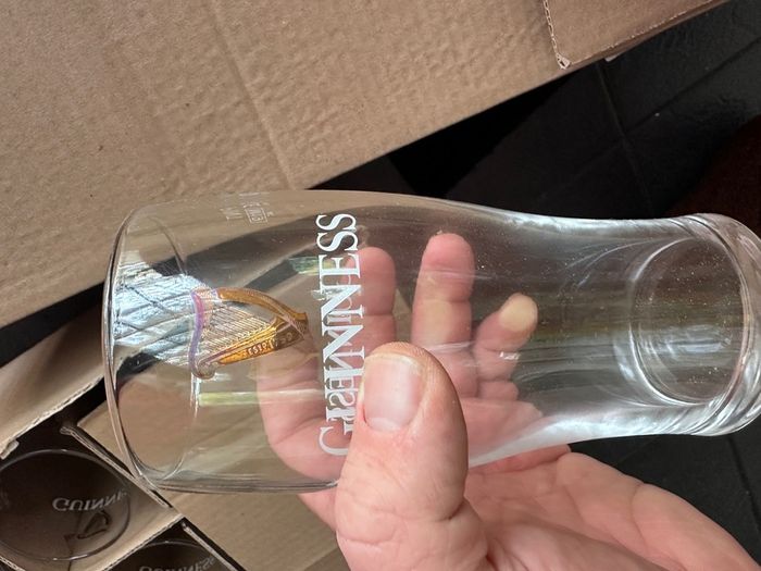 2019 edition 24 unused Guinness pint glasses