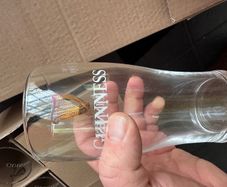 24 Guinness unused pint glasses 2019