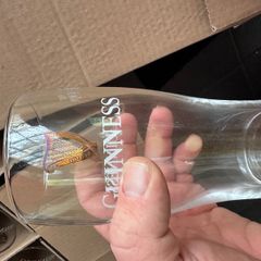 24 Guinness unused pint glasses 2019