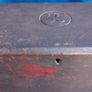 Rustic Vintage Wooden Box Carpenter Tool Tray Brass Handle Image 2