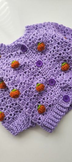 Handmade baby cardigan