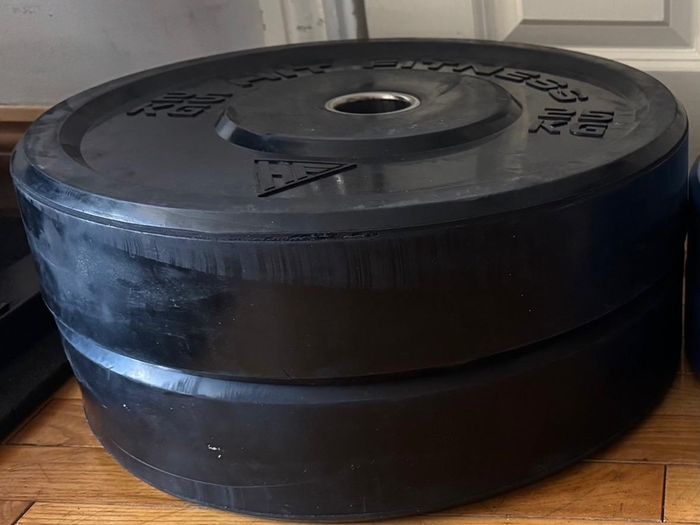 2 x 25KG Olympic Bumper Plates