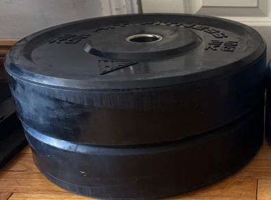 2 x 25KG Olympic Bumper Plates