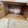 Rattan storage bench with cushion - like new Image 2