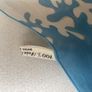 Hand Painted Silk Magli Scarf with Swallows and Flora Motif Image 4