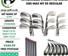 Taylormade Stealth HD Irons / 5-Pw / Kbs Max MT 85 Regular