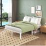 White King Size Bed Frame Image 5