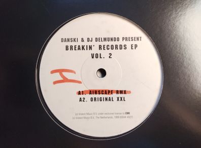 Danski & DJ Delmundo  - Breakin' Records EP Vol. 2 - KISS - LATE 90s TRANCE - Quality AIRSCAPE Remix!