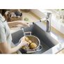Hansgrohe Zesis M33 Single lever pull out kitchen mixer 150, pull-out spray, 2jet Image 2