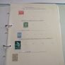 A collection of stamps from various countries on pages in binder (1880s-1990s) Image 6