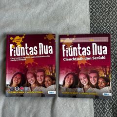 Fiuntas Nua Irish higher level leaving certificate book set