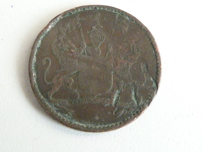 St Helena halfpenny 1821