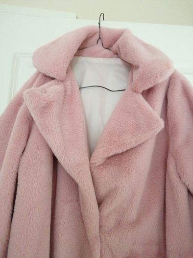 Soft pink  coat size 12 to 14