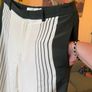 SIR. Garden Stripe 100% Silk Shirt & Trousers Set UK 10/12 Image 8