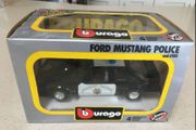 Ford Mustang California Police 1/24 Burago # 2