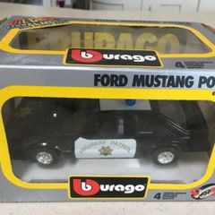 Ford Mustang California Police 1/24 Burago # 2