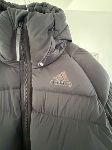 Adidas feather and down puffer size L
